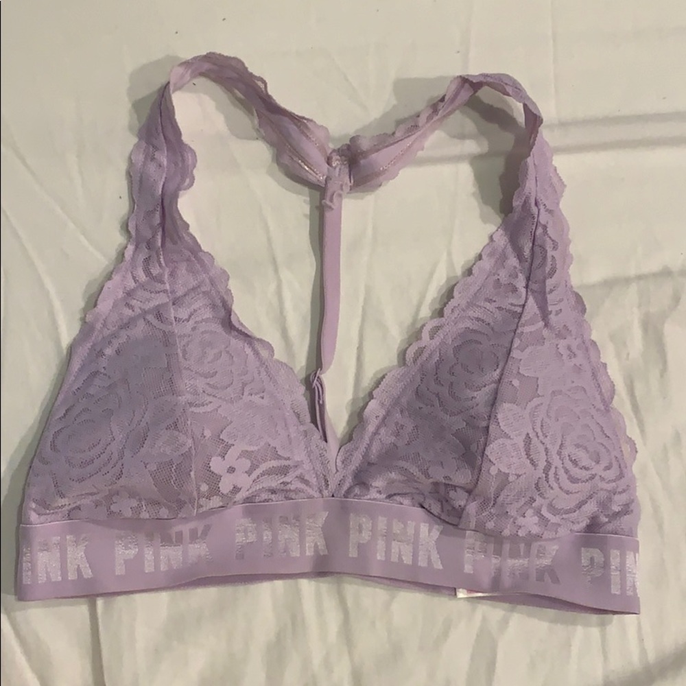 Lavender bralet by Pink
